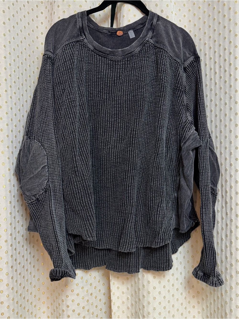 Free people waffle knot long sleeve